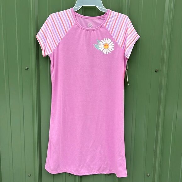 Nightgown, Short Sleeve Top & Shorts Lounge Pajamas Sleep Set 2-Pack Size XXL - Picture 2 of 7